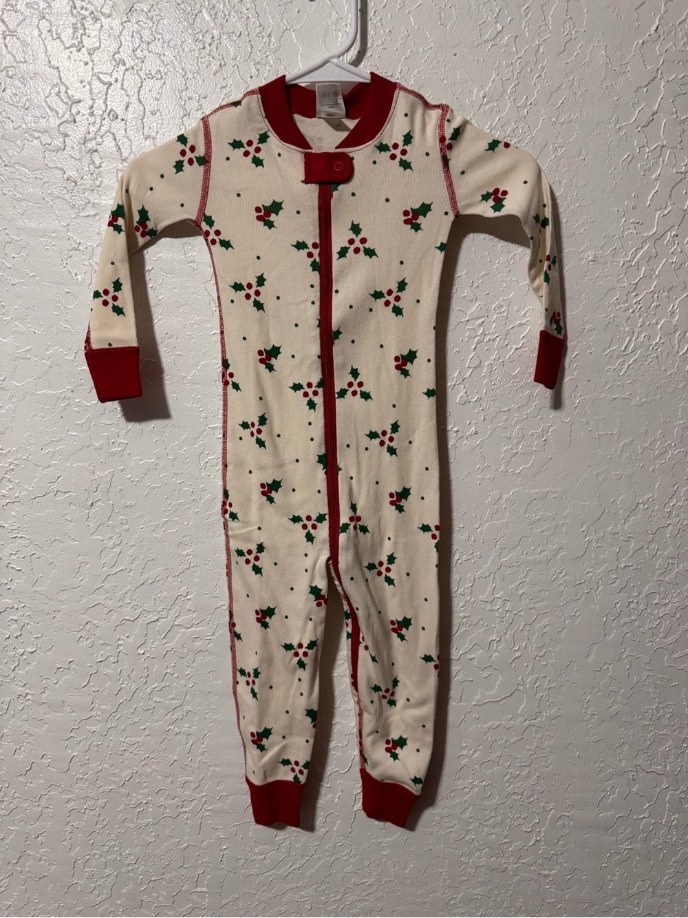 NWT Hanna Andersson Holiday Pajama Onesie
